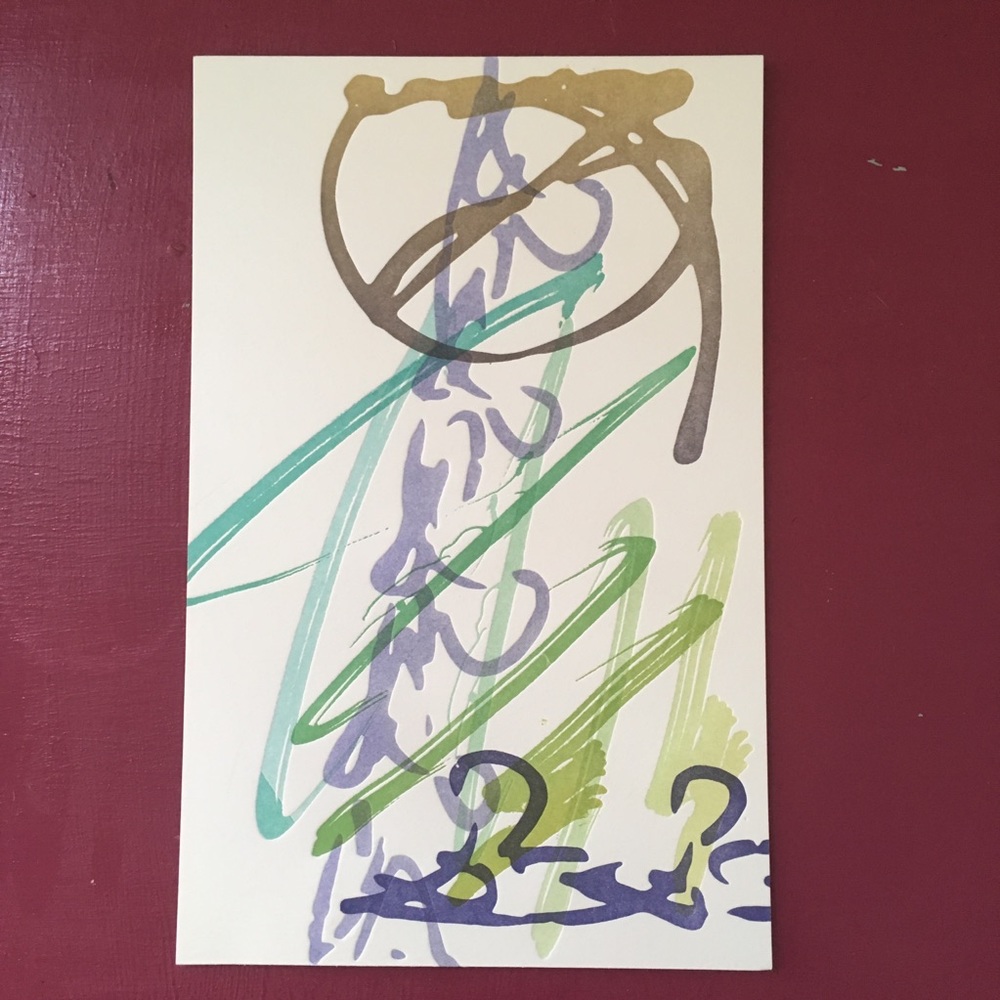 Crazy Cool Colors Abstract Wall Art